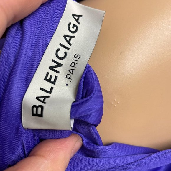 Satin Ruched Mini Dress - Picture 2 of 8